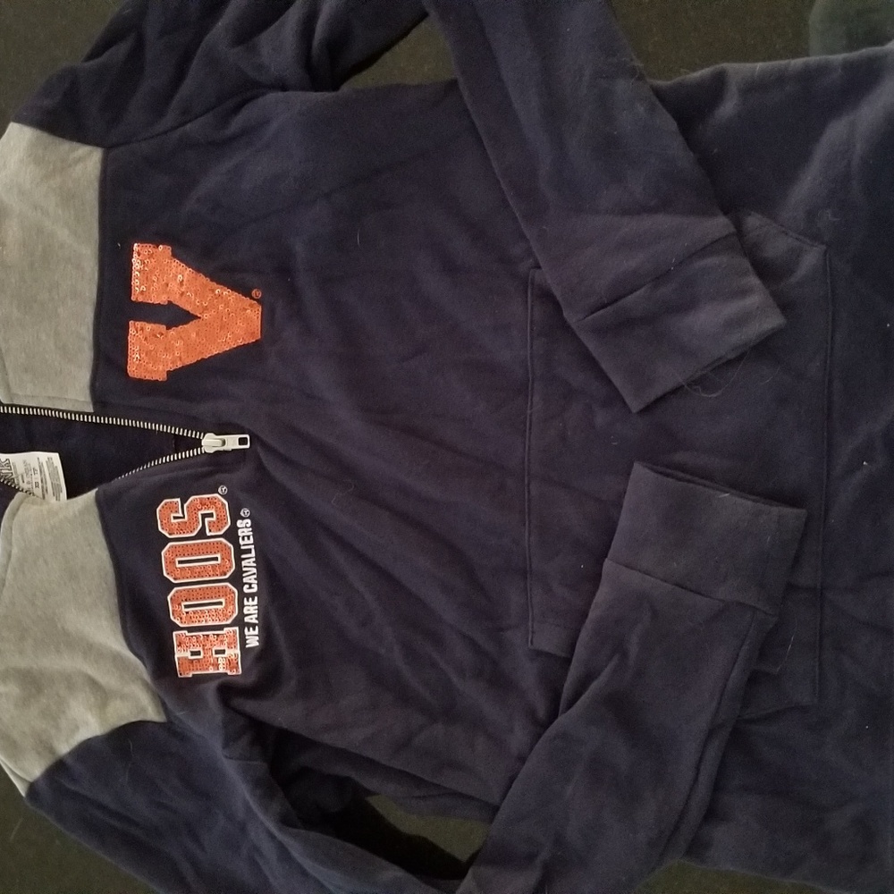 Victoria's secret pink half zip